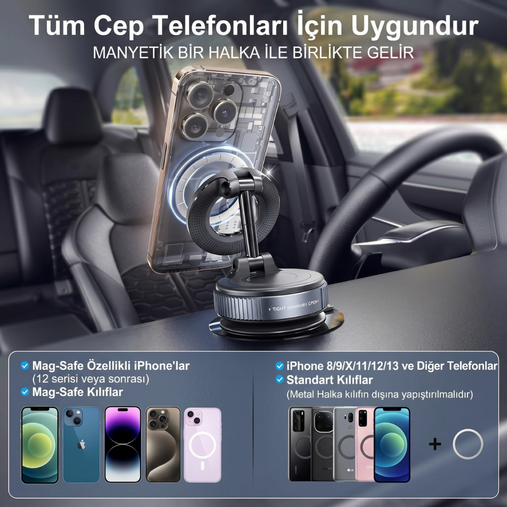 Silva Store - Vakumlu Telefon Tutacağı Silva Store