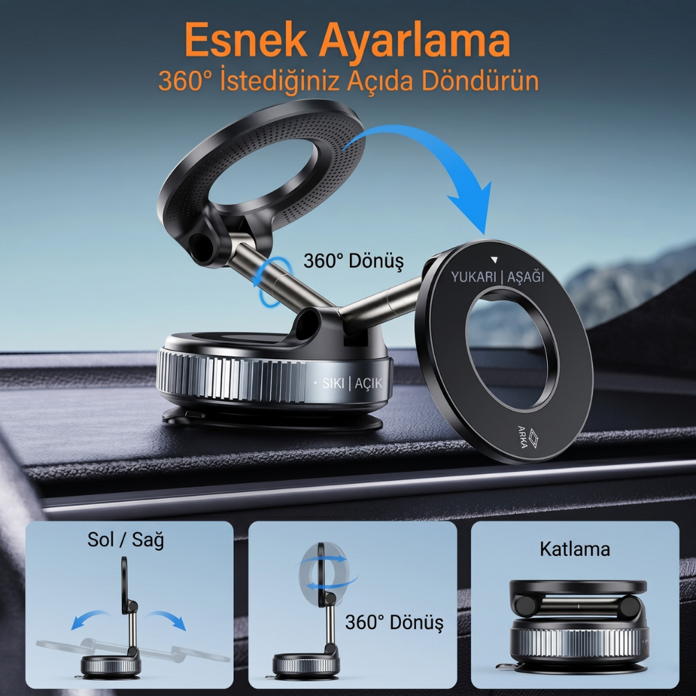 Silva Store - Vakumlu Telefon Tutacağı Silva Store