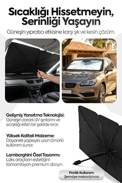 Araba Güneş Koruyucu Şemsiye Silva Store