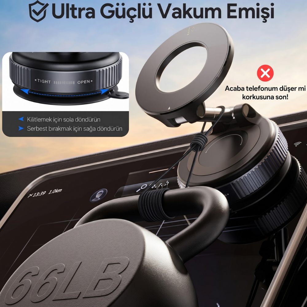 Silva Store - Vakumlu Telefon Tutacağı Silva Store