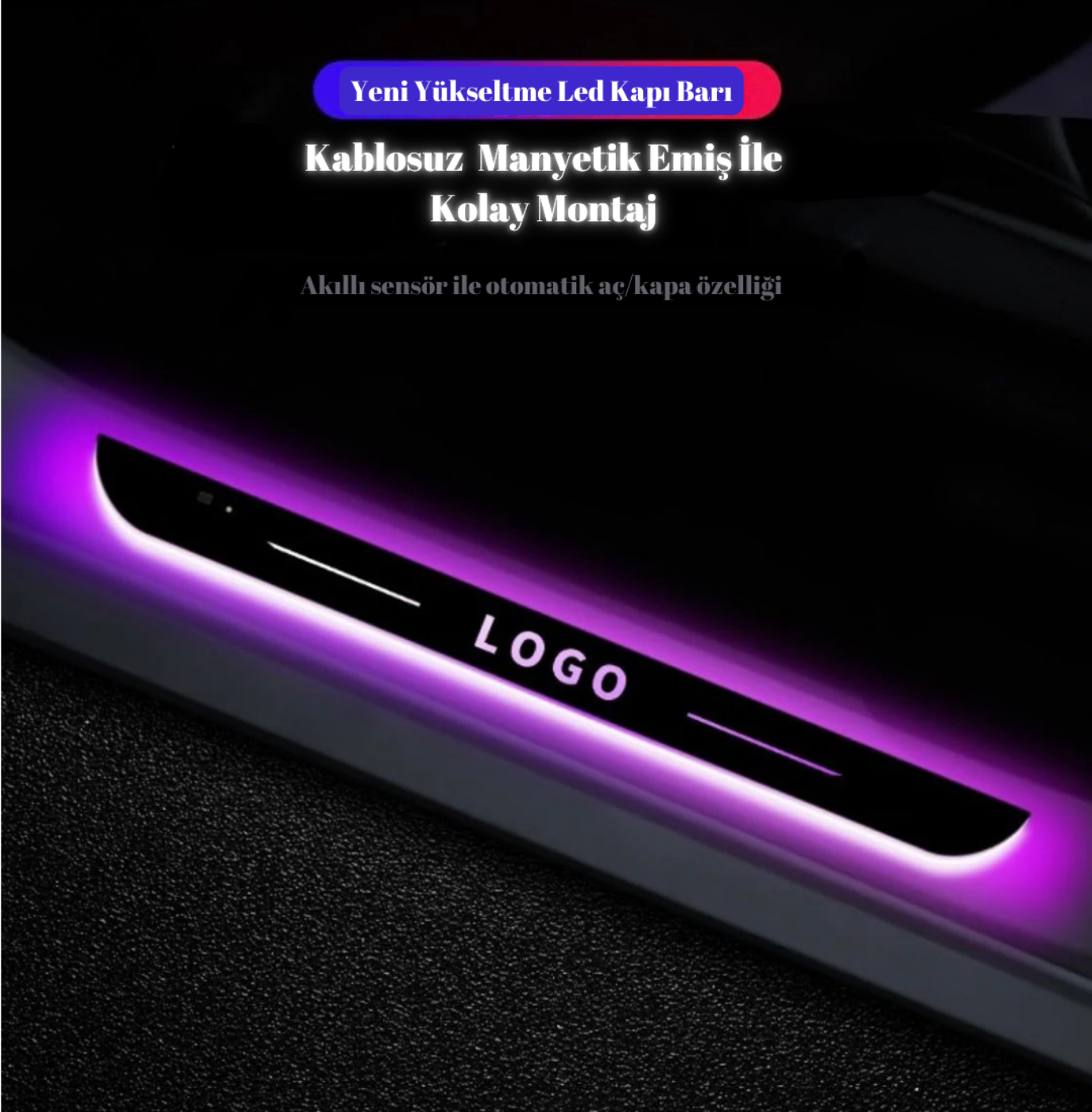 Kapı Kiriş LED Logolosu